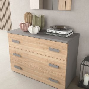 como-3-cassetti-moderno-noce-fango-asia como-moderno-3-cassetti-finitura-noce-e-fango-asia