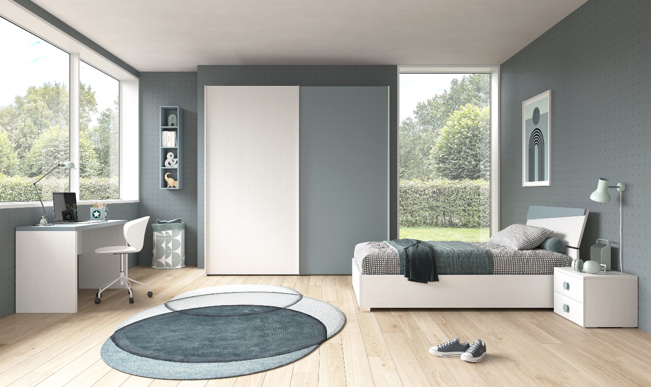 cameretta bianca avio