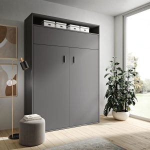 Letto a scomparsa matrimoniale Vela chiuso