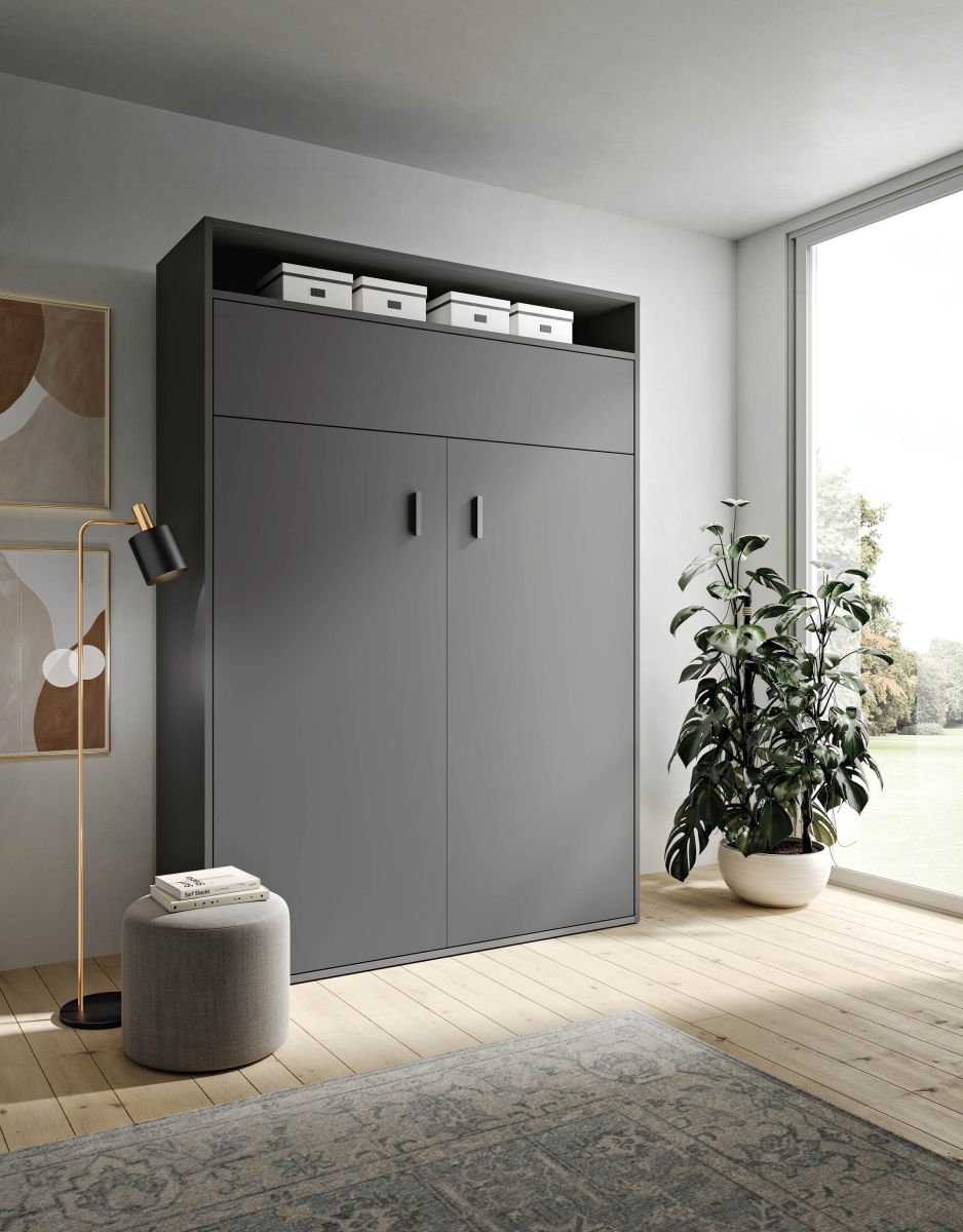 Letto a scomparsa matrimoniale Vela chiuso